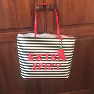 Kate spade extra spicy tote bag